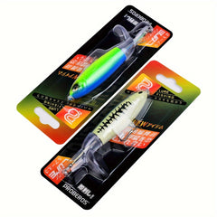 PROBEROS 5Pcs Lure Bait 10 4in 14 5 7in 360 Rotating Hard