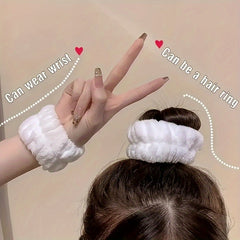 2pcs Face Wash Wristband Moisture Absorbent Wrist Guard