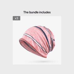 Women Baggy Slouchy Beanie Hat Hip Hop Lightweight Elastic Skull Cap