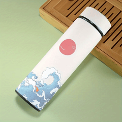 500ml Stainless Steel Insulation Water Cup Leakproof Bottle