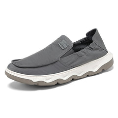 Men's Canvas Slip On Walking Sneakers Lightweight Shoes