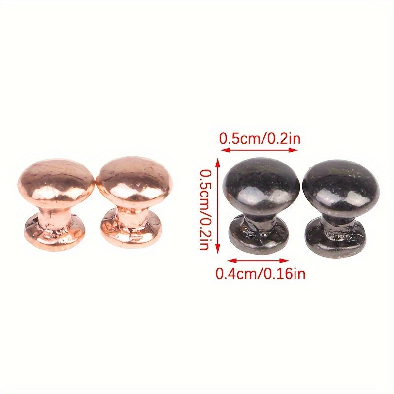 8 Pcs 1 12 Dollhouse Round Handle Furniture Decor