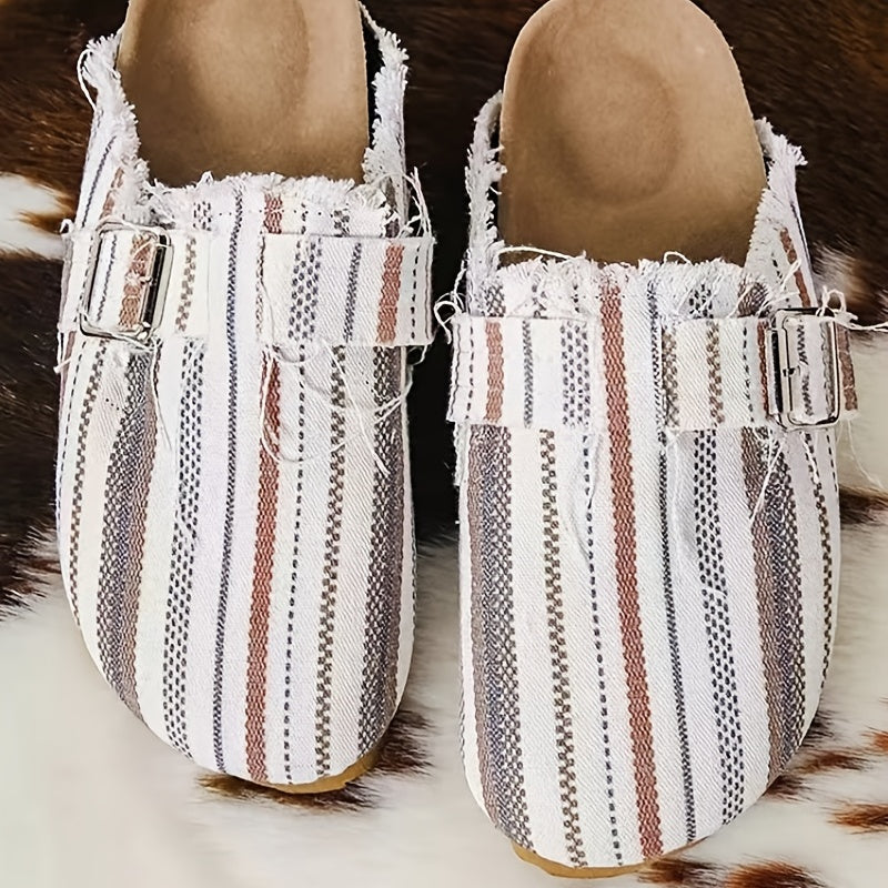 Women's Comfortable Flat Mules Non-slip Clogs