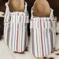 Women's Comfortable Flat Mules Non-slip Clogs