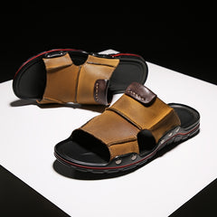 Men's Lightweight Slides Slippers Open Toe Non Slip Sandals
