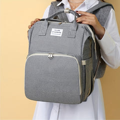 15 inch Foldable Backpack, Large Capacity, Durable Oxford Material