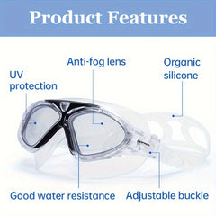 Professional Swimming Goggles Anti-fog Waterproof HD Glasses