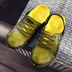 Men's Slip On Clog Sandals Outdoor Walking Shoes