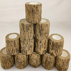 6 12pcs Self Adhesive Bandage Camouflage Tape Wrap 5cmx4 5m