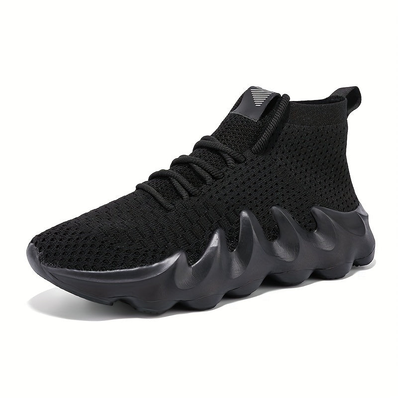 Men's Knitted Lightweight Running Shoes Spring Summer