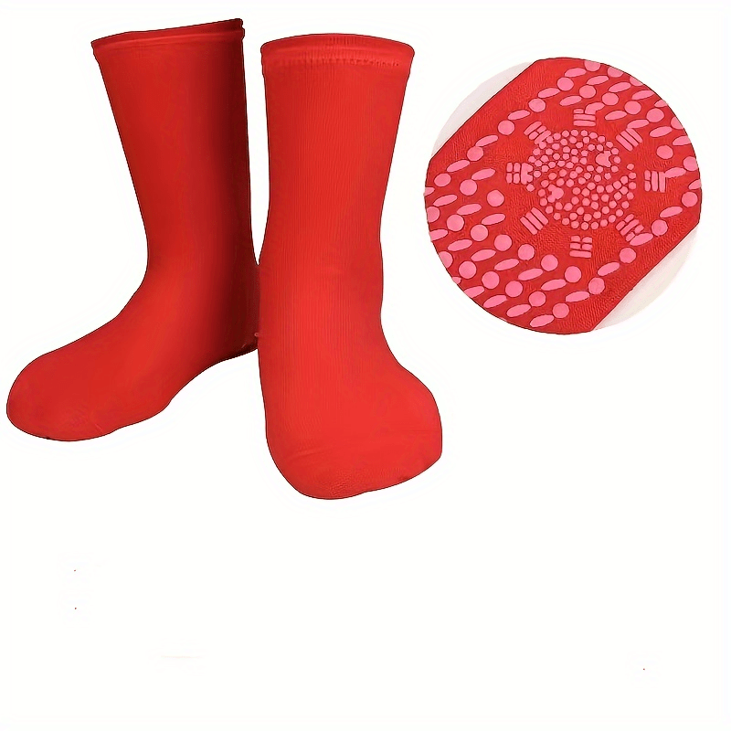 Winter Heated Socks Self Heating Foot Massage Women's Stockings