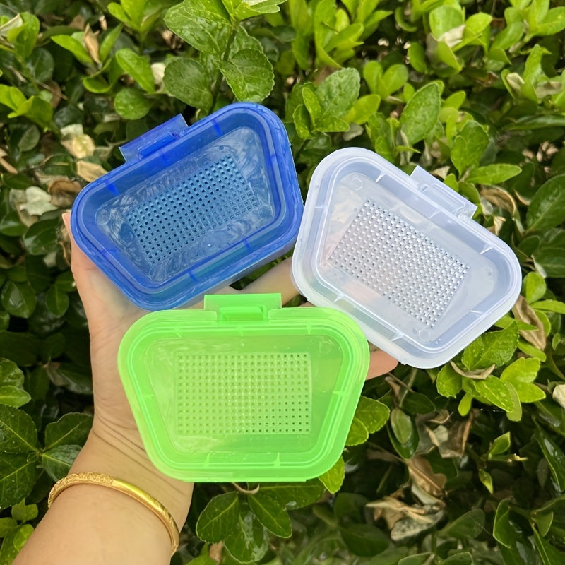 Portable Bait Box with Air Holes - Keeps Bait Fresh