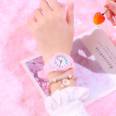 Colorful Rabbit Silicone Noctilucent Watches