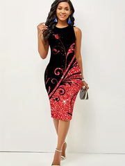 Sleeveless Midi Dress Casual Summer Dress