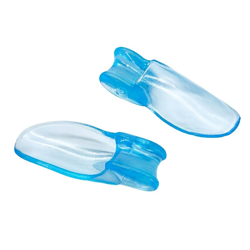 Soft Silicone Big Toe Separators for Foot Care Transparent Toe Spacers