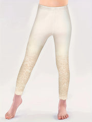 Girls Casual Gradient Leggings For All Seasons
