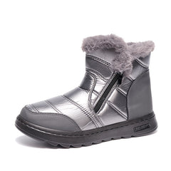 Women's Waterproof Snow Boots Non slip Winter Warm Hiking Boots