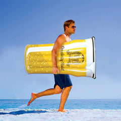 Pint Glass Pool Float Inflatable Fun Toy Dad Pub Themed