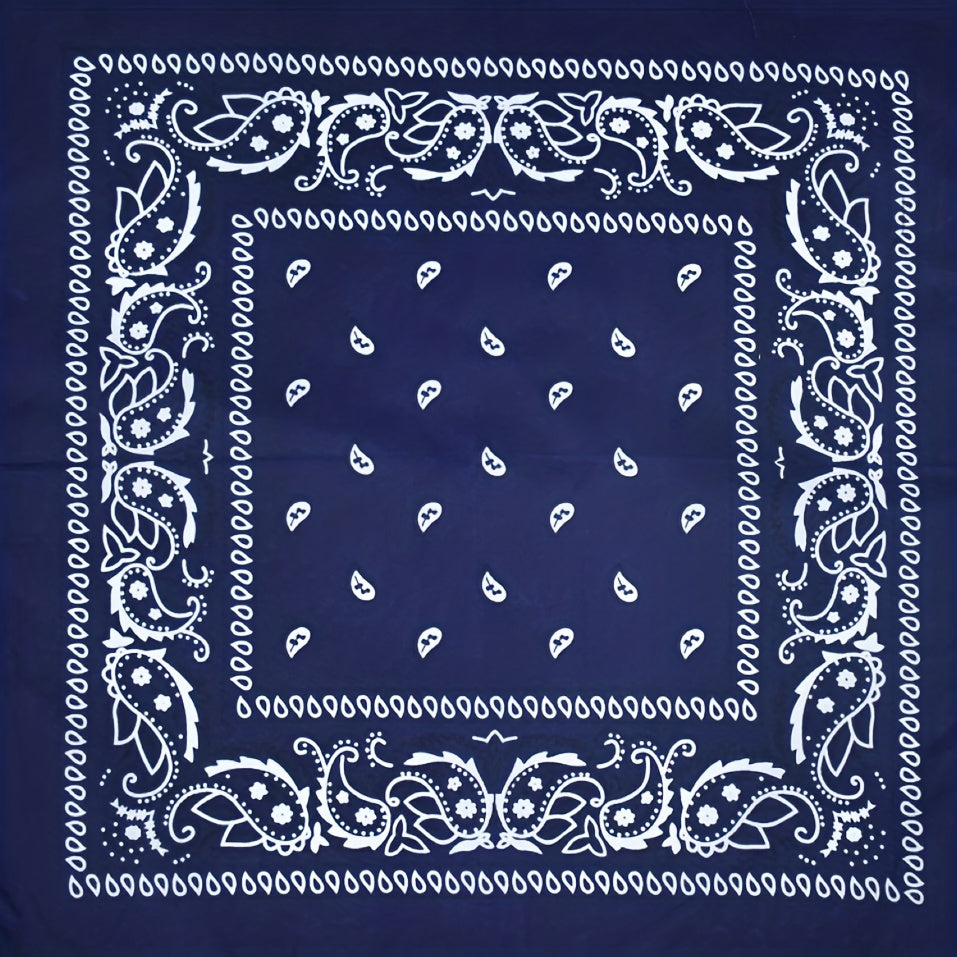Vintage Paisley Print Bandana Hip Hop Multifunctional Neck Gaiter