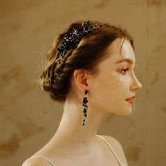 Vintage Crystal Hair Comb Wedding Headpiece