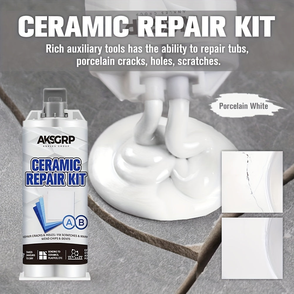 AB Tile Repair Agent Ivory Quick Drying Adhesive