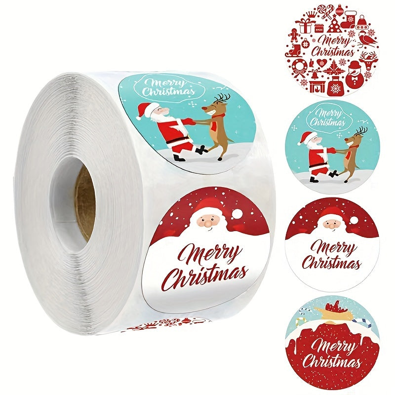 Christmas Stickers Seal Labels For Gift Packaging Envelopes