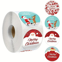 Christmas Stickers Seal Labels For Gift Packaging Envelopes