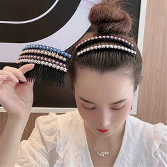 Crystal Comb Clip Hair Accessories Rhinestone Hairpin for Women Girls