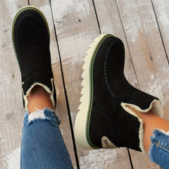 Plush Lined Thermal Snow Boots Casual Non Slip Wear Resistance