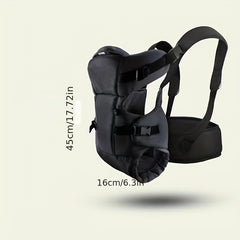 Ergonomic Baby Carrier Newborn Wrap Front & Back Carry For Infants