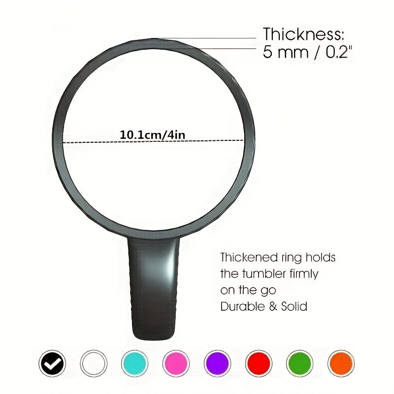 30oz Water Bottle Handle Stable Insulated Cup Tumbler Holder