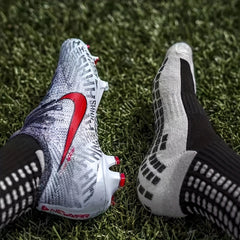 Men's Non-Slip Compression Sports Socks with Grip Pads