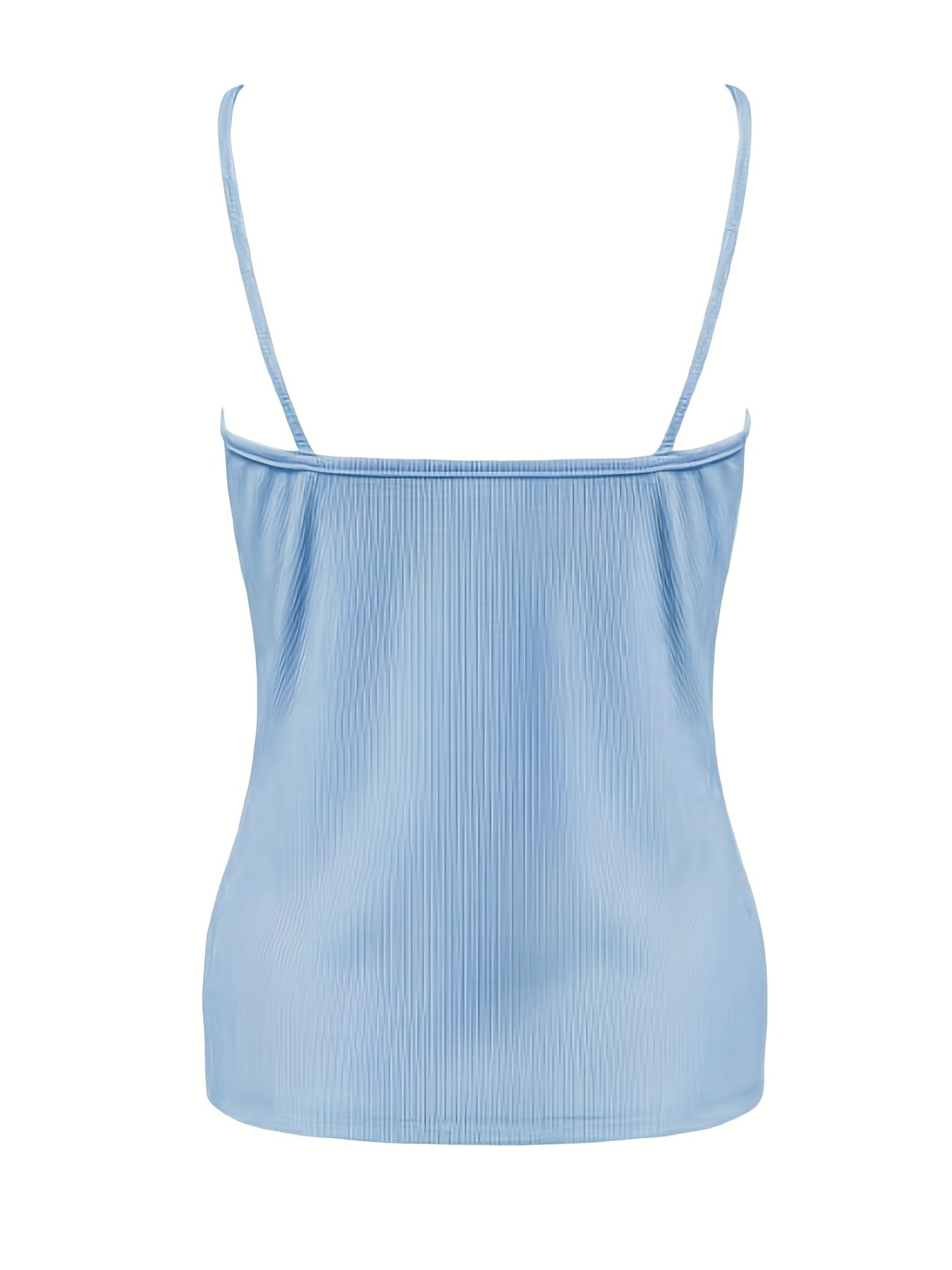 Sexy Backless V Neck Cami Top for Summer