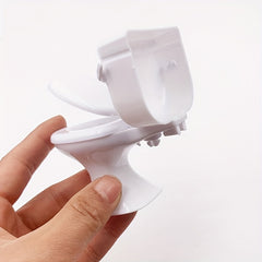 2pcs Dollhouse Bathroom Toilet Scene Accessories Mini Toilet