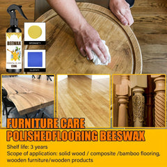 3pcs 120ml 360ml Beeswax Maintenance Wood Floor Care