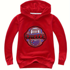 Cotton GREECE Print Hoodies Girls Comfy Hooded Sweatshirt Pullover