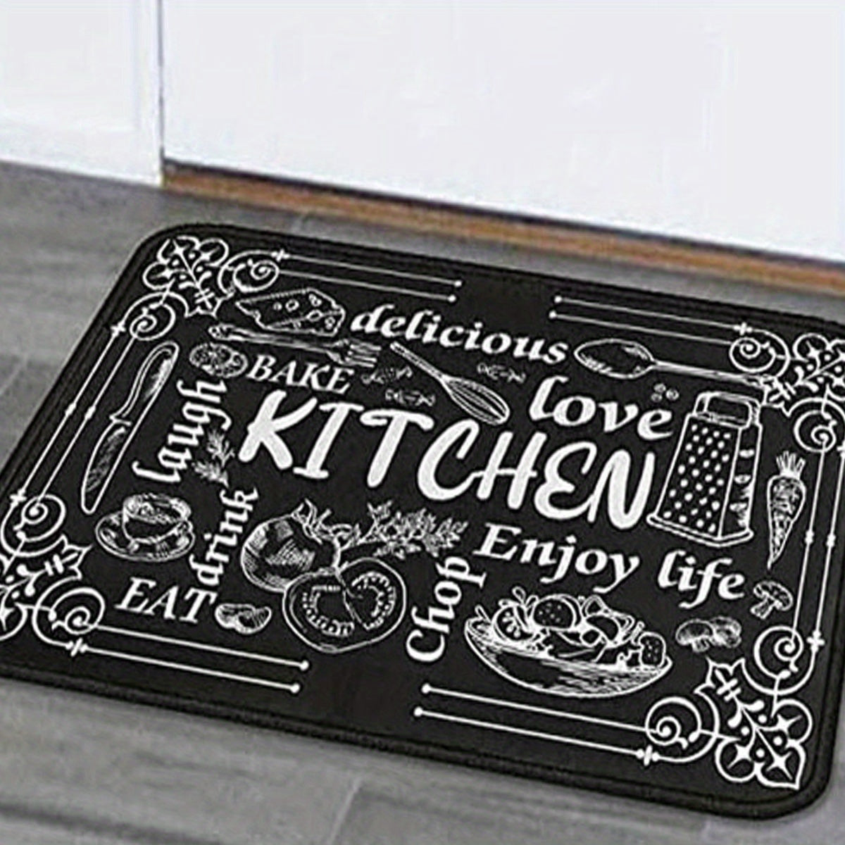 Soft & Cushioned Anti Fatigue Kitchen Rug