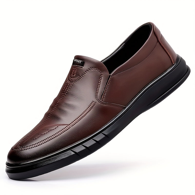 Men's Pointed Toe Loafers Lightweight Slip On Shoes Flat Shoes