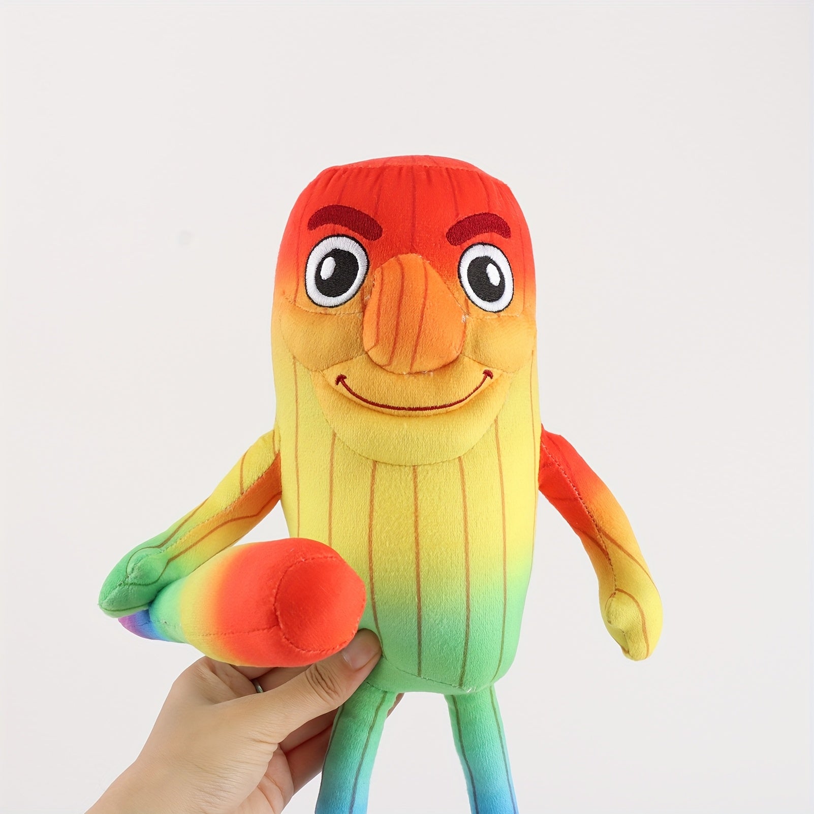 XL 13.77in Anime Plush Toy, Expressive Eyes, Soft Stuffed Animal