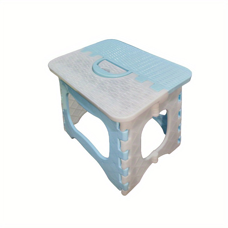 Portable Square Bathroom Folding Stool for Outdoor Fishing Plastic Stool