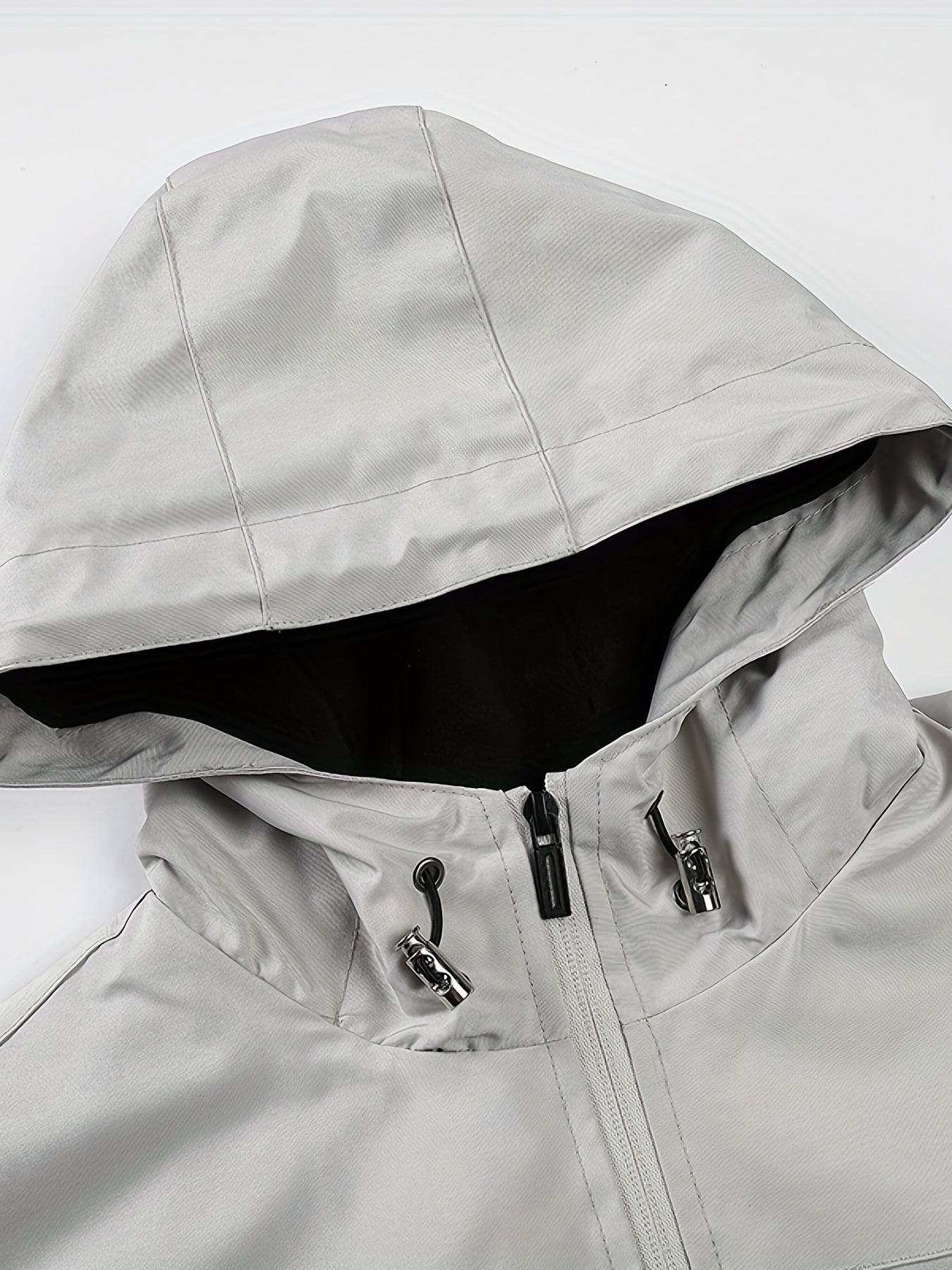 Women's Two Tone Woolen Jacket Hooded Sports Activewear