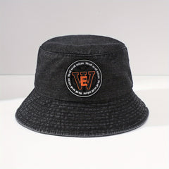 Letter Sunshade Bucket Hat for Men