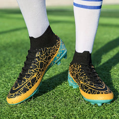 Men's Turf Football Boots Anti skid Breathable TF Soccer Cleats