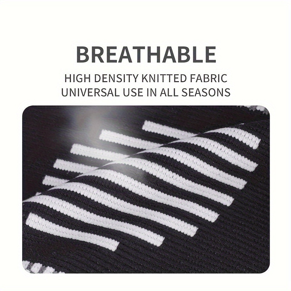 2pcs Silver Fiber Silver Ion Sports Knee Pads Anti odor Breathable Knitted