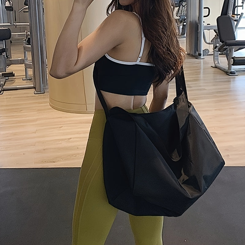 Single Shoulder Sports Backpack Large Capacity Handheld Fitness Bag