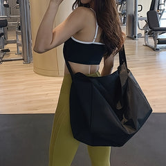 Single Shoulder Sports Backpack Large Capacity Handheld Fitness Bag