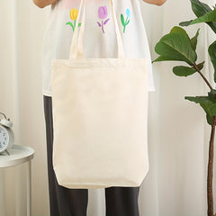Canvas Tote Bag DIY Graffiti Thermal Transfer Home Shopping Thickened