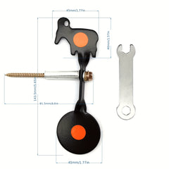 Animal Shaped Rotatable Shooting Target for Outdoor Practice