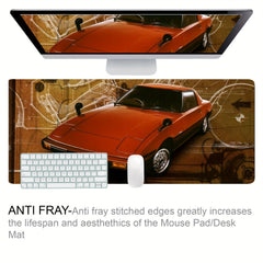 RX7 Classic Car Pattern Gaming Mousepad