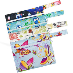 Mini Reusable Baby Diaper Bag Waterproof Handbag Stroller Hanging Bag